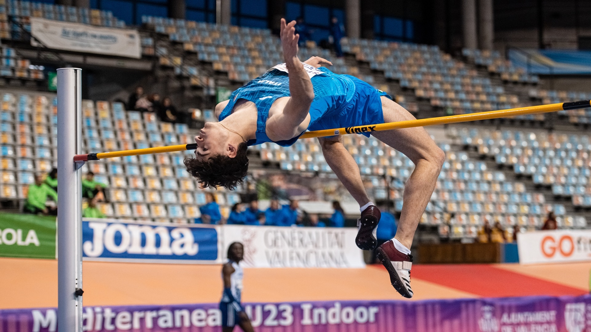 Mediterranei Indoor U23: Stronati d'Oro a 2.17