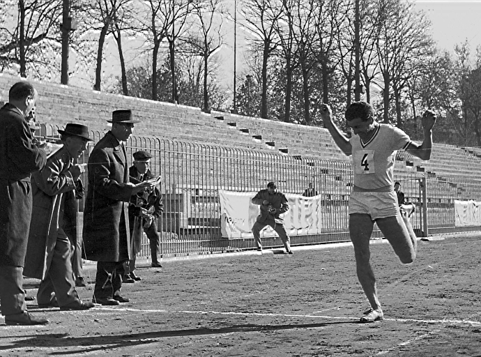 Addio ad Alfredo Rizzo, Azzurro a Roma 1960