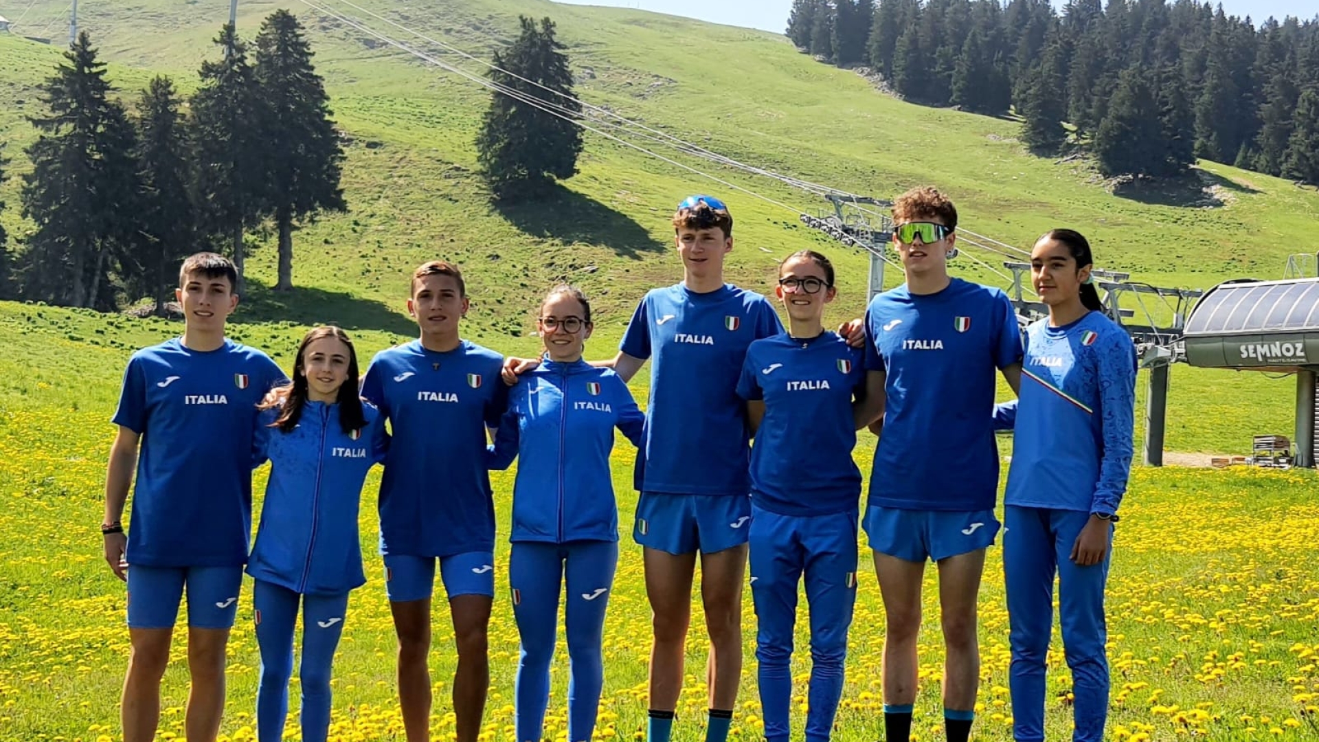 Montagna tra Azzurrini U18 e Regionali Cadetti