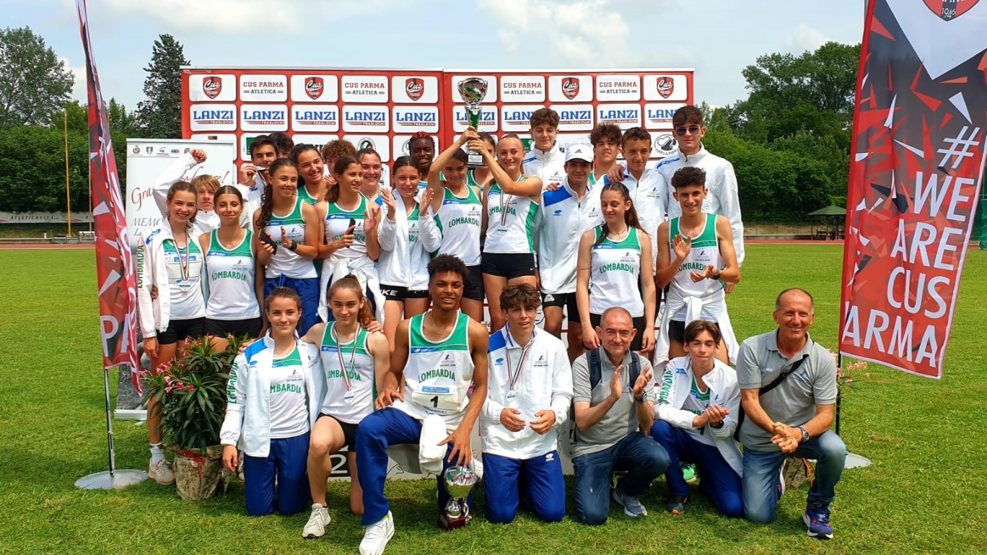 Lombardia U16 Regale con Doualla, Inzoli e la 4x100