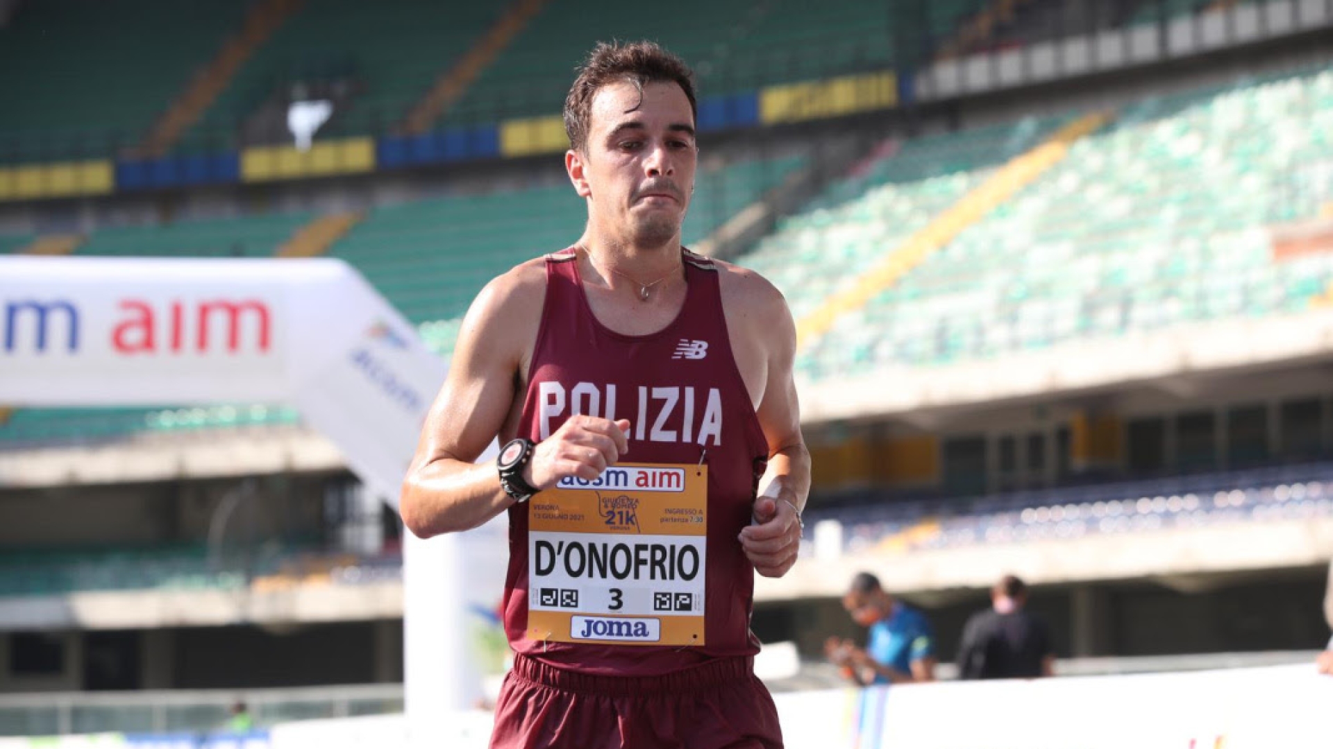 D’Onofrio Stella della “We Run for Women”