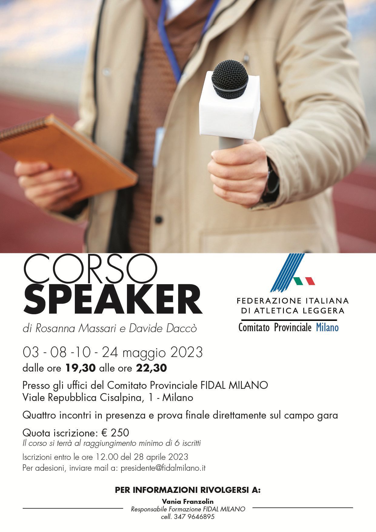 speaker gare locandina