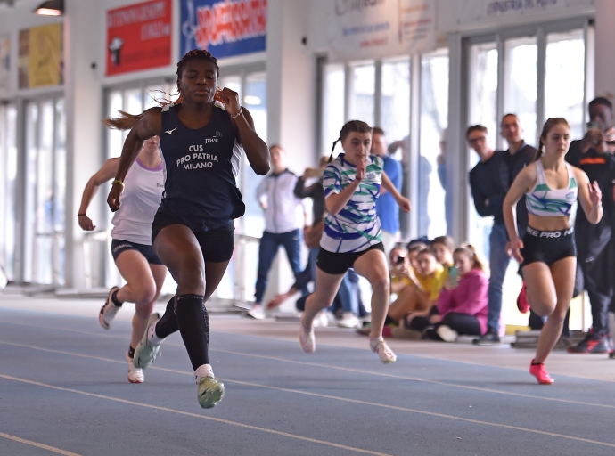 Indoor, 60m “Oceanici” a Bergamo: 631 Iscritti