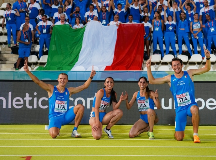 Italia Campione d’Europa a Squadre a Madrid