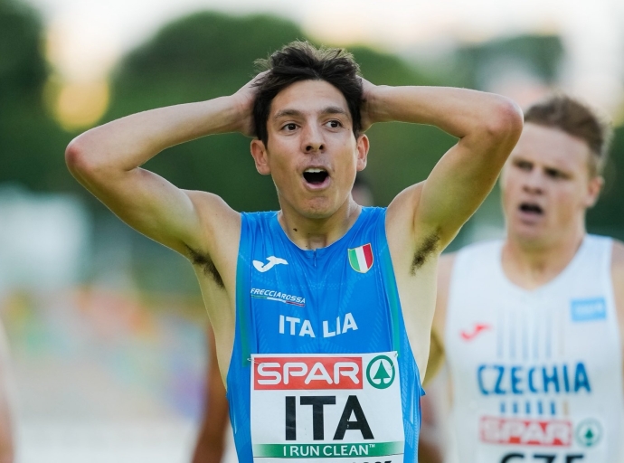 Pernici Settimo Italiano All Time sugli 800: 1:44.28