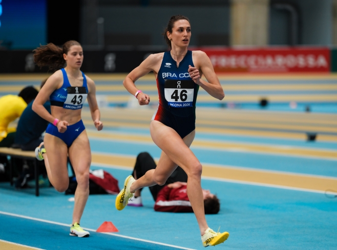 Indoor: Pellicoro 2:00.93, 4ª Italiana All Time
