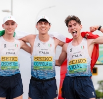 Marcia: Vidal Oro Mondiale U20 a Squadre a Brasilia